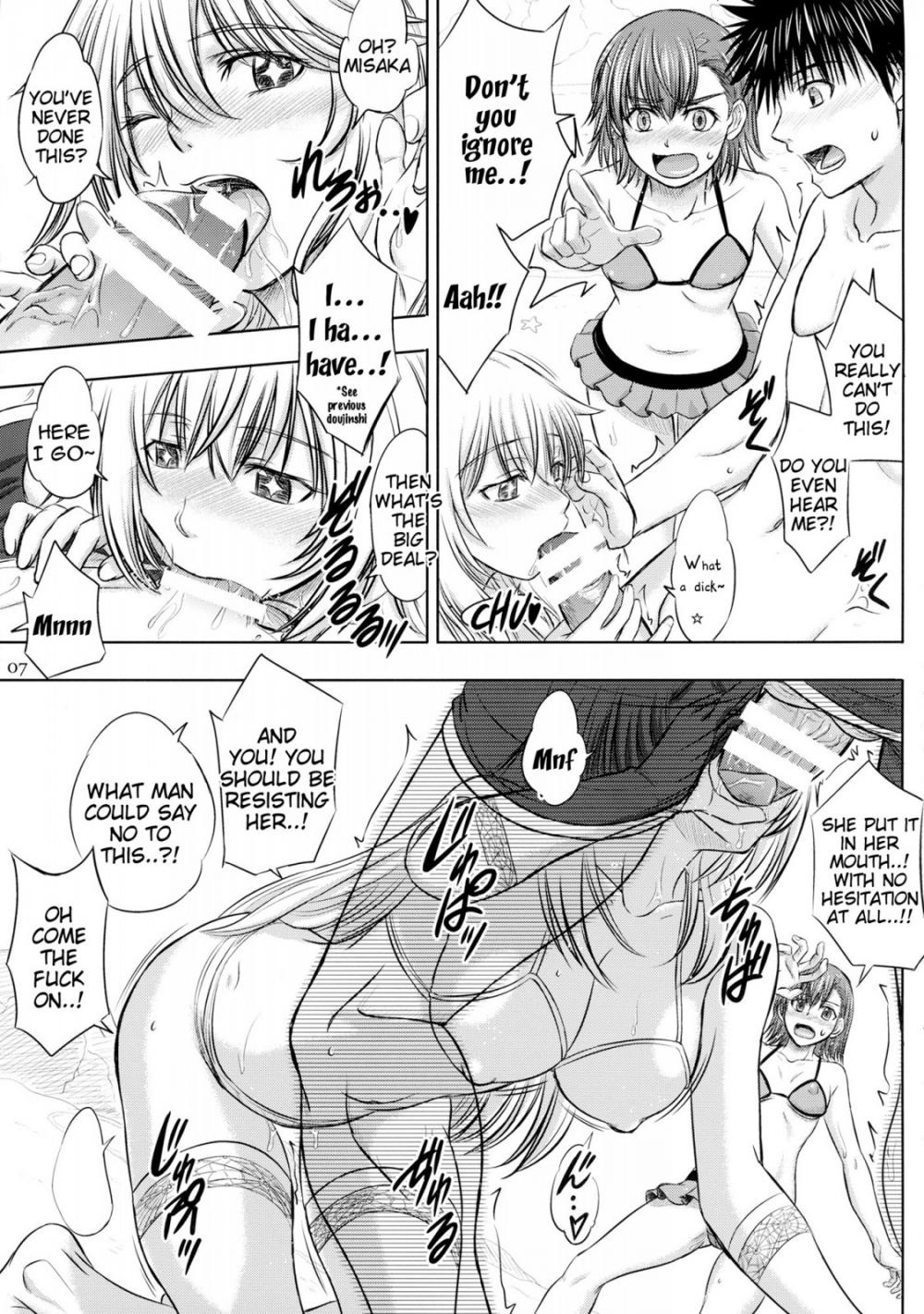 Hentai Manga Comic-Misaka x Misaki-Read-7